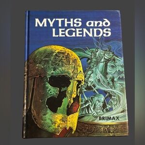 VINTAGE 80’s Myths and Legends Hardcover Book